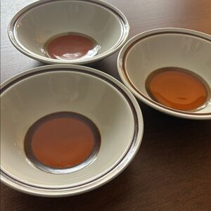 MCM HANIWA STONE - Vintage Bowls Set of 3